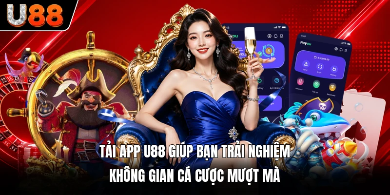 Tải app U88 giúp bạn trải nghiệm không gian cá cược mượt mà